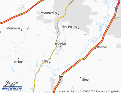 Mapa MICHELIN Brooklyn - ViaMichelin