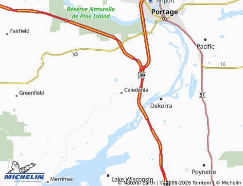 Mappa MICHELIN Caledonia - ViaMichelin