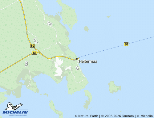 MICHELIN-Landkarte Heltermaa - ViaMichelin