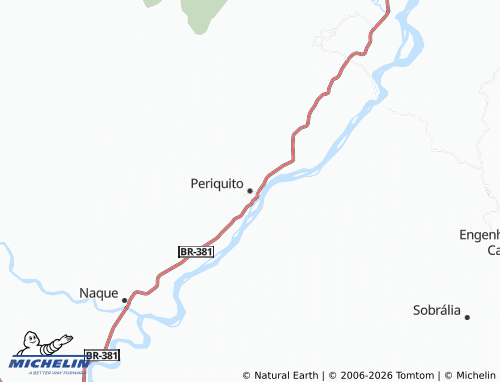 Mapa MICHELIN Periquito - ViaMichelin