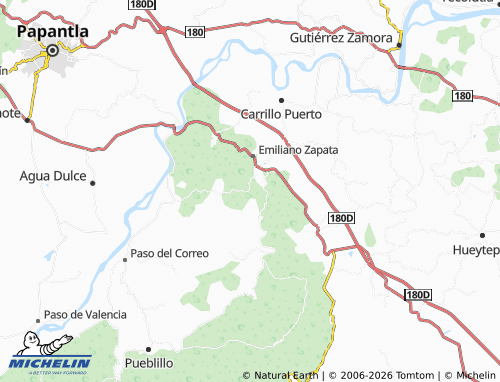 Mapa MICHELIN Isla de Juan Rosas - ViaMichelin