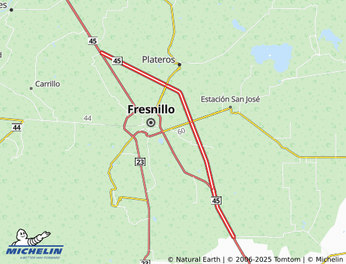 MICHELIN Petróleos Mexicanos map - ViaMichelin
