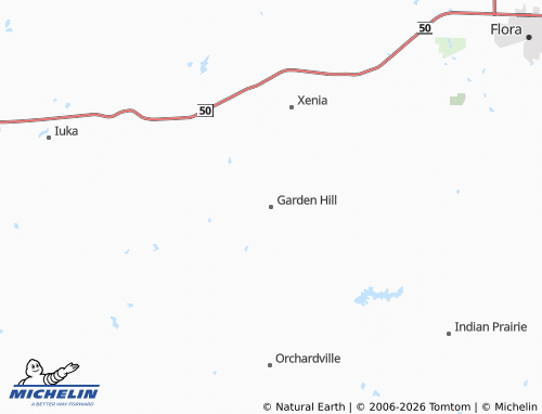 Mapa MICHELIN Garden Hill - ViaMichelin