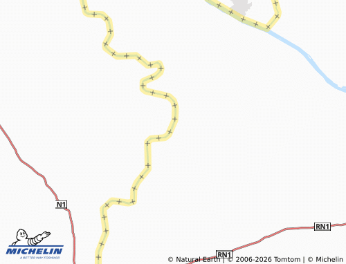 MICHELIN Fégi map - ViaMichelin
