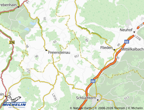 Mapa MICHELIN Hintersteinau - ViaMichelin