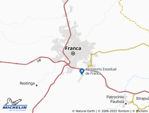 MICHELIN Vila Industrial map - ViaMichelin