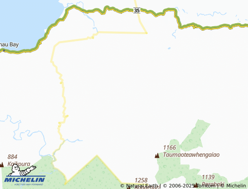 MICHELIN Waikura Valley map - ViaMichelin