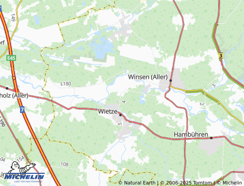 MICHELIN Hornbostel map - ViaMichelin