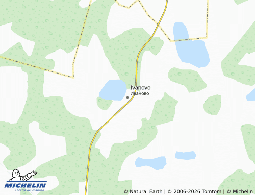 MICHELIN-Landkarte Ivanovo - ViaMichelin