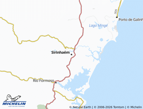 Kaart MICHELIN Sirinhaém - ViaMichelin