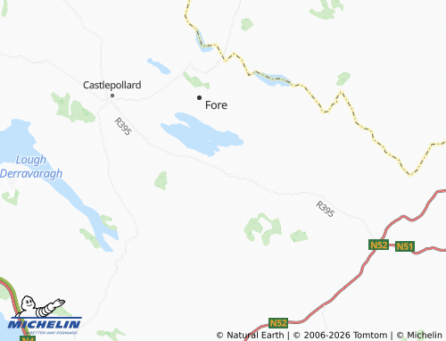 Mappa MICHELIN Collinstown - ViaMichelin