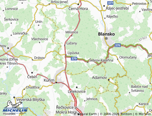 Mappa MICHELIN Svinošice - ViaMichelin