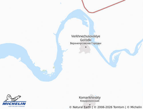 MICHELIN-Landkarte Komarishka - ViaMichelin
