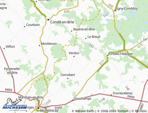 Mapa MICHELIN Verdon - ViaMichelin