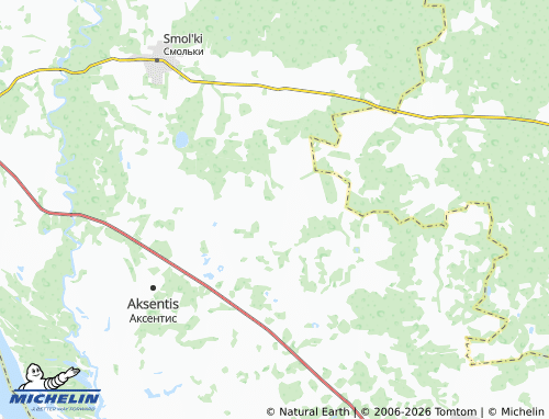 MICHELIN-Landkarte Pobeda - ViaMichelin