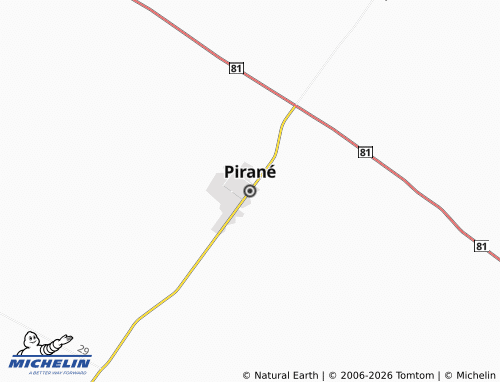 Mappa MICHELIN Pirané - ViaMichelin