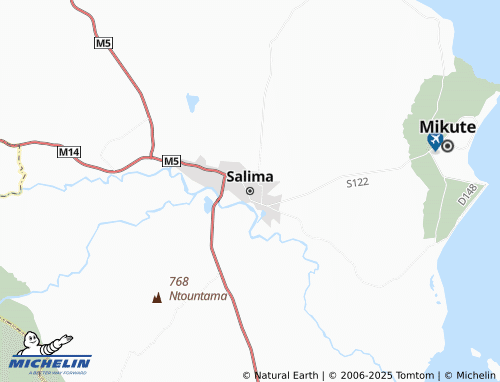 MICHELIN Salima map - ViaMichelin