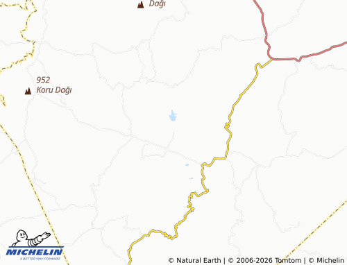 MICHELIN Çayköy map - ViaMichelin
