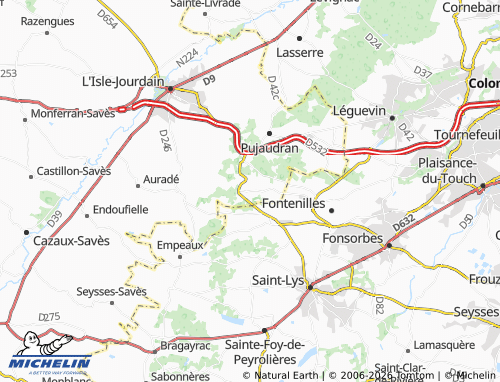 Mappa MICHELIN Lias - ViaMichelin