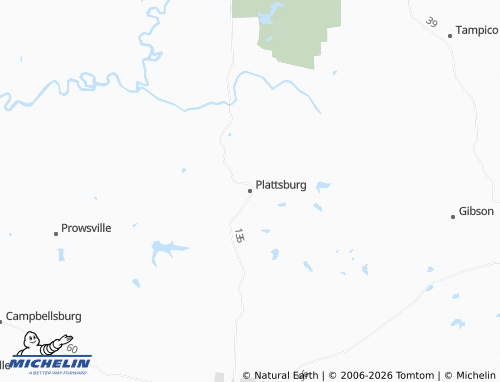 Carte MICHELIN Plattsburg - ViaMichelin