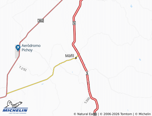 MICHELIN Máfil map - ViaMichelin