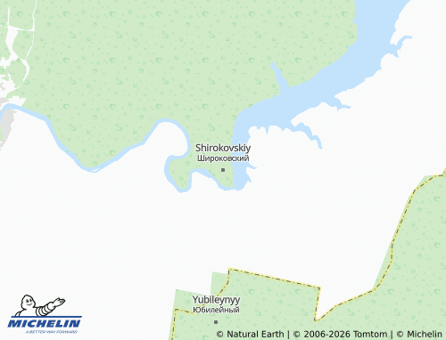 MICHELIN-Landkarte Shirokovskiy - ViaMichelin