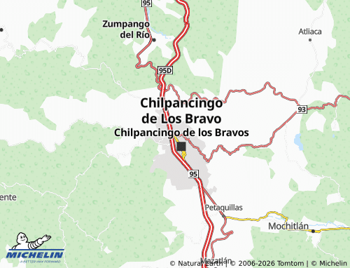 MICHELIN Caminos map - ViaMichelin
