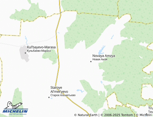 MICHELIN Staraya Tatarskaya Amzya map - ViaMichelin