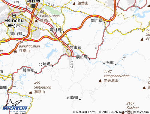 Mappa MICHELIN xin zhuang zi - ViaMichelin