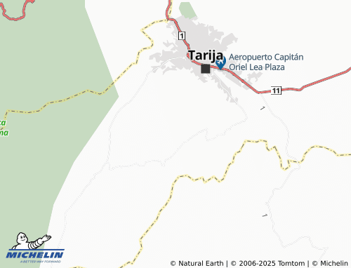 MICHELIN Tolomosita Centro map - ViaMichelin