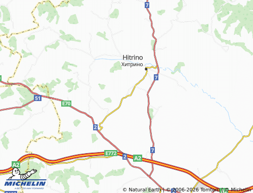 MICHELIN Timarevo map - ViaMichelin