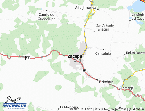 Mapa MICHELIN Lázaro Cárdenas 2 - ViaMichelin