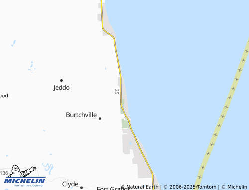 MICHELIN North Lakeport map - ViaMichelin
