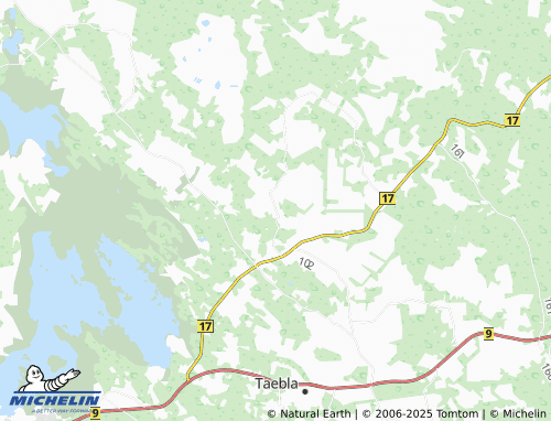 MICHELIN Mõisaküla map - ViaMichelin