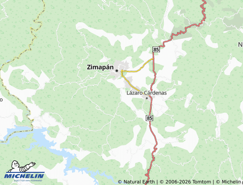MICHELIN Álvaro Obregón map - ViaMichelin