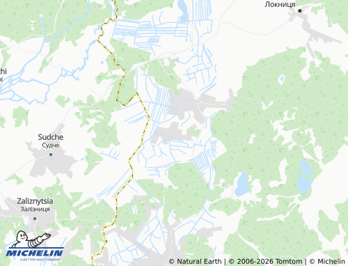Mappa MICHELIN Radove - ViaMichelin