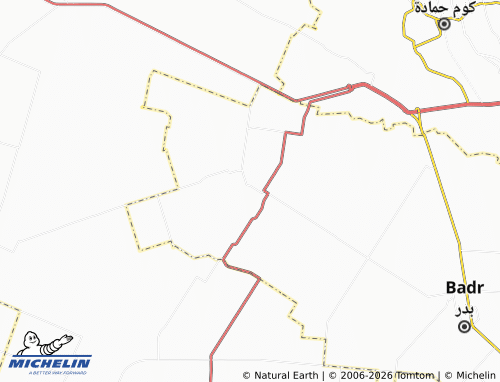 Mapa MICHELIN al-Najah - ViaMichelin