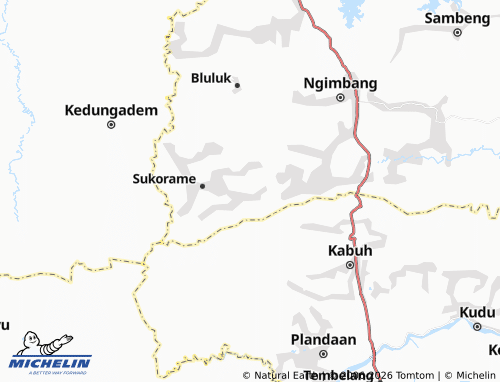 MICHELIN-Landkarte Wedoro - ViaMichelin