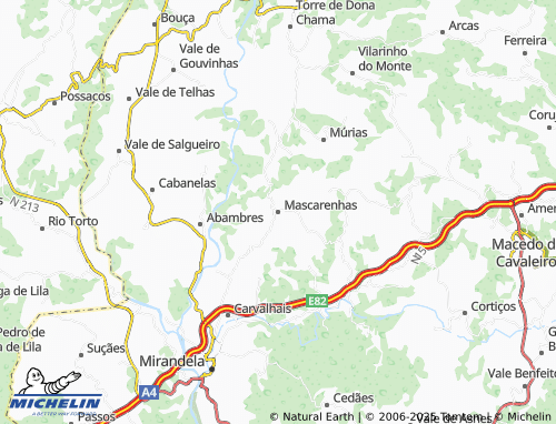 MICHELIN Mascarenhas map - ViaMichelin