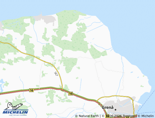 Mappa MICHELIN Rimsø - ViaMichelin
