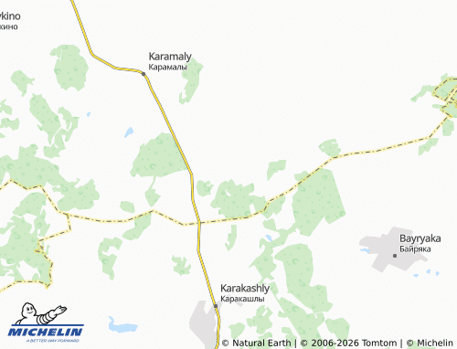 MICHELIN-Landkarte Tally-Bulyak - ViaMichelin