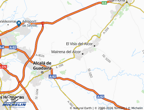 MICHELIN-Landkarte El Campillo - ViaMichelin