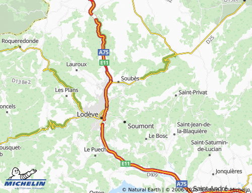Mapa MICHELIN Fozières - ViaMichelin