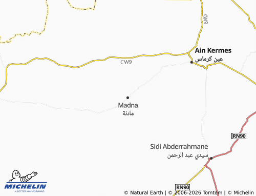 Mappa MICHELIN Madnah - ViaMichelin