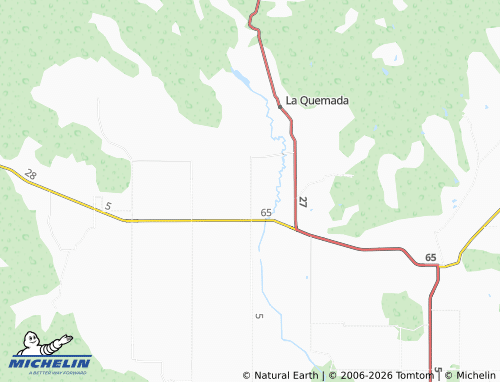 Mappa MICHELIN Campo 107 - ViaMichelin