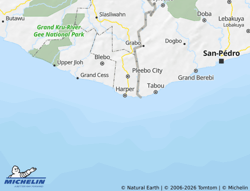Mappa MICHELIN Harper - ViaMichelin
