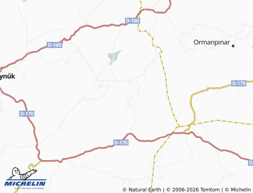 MICHELIN Alanköy map - ViaMichelin
