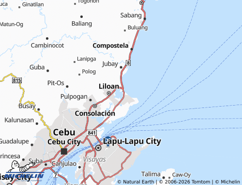 Mapa MICHELIN Poblacion - ViaMichelin