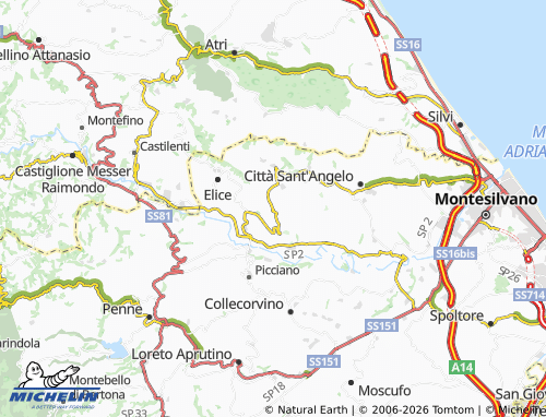 Mapa MICHELIN Cipressi - ViaMichelin