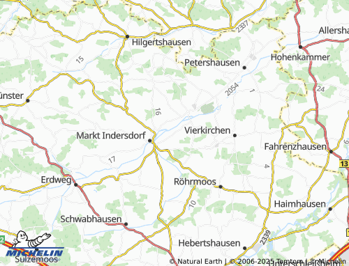 MICHELIN Engelbrechtsmühle map - ViaMichelin